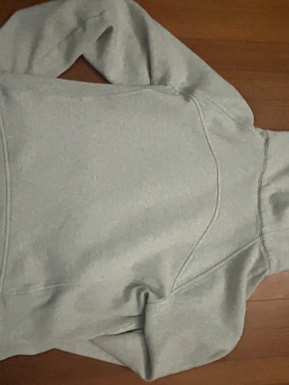 Lululemon Light Gray Scuba Hoodie - Picture 3 of 5